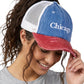 Funky Junque Ponytail Hat for Women - Baseball Cap with Adjustable Fit & High Pony Tail Criss Cross Back for Everyday Wear