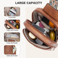 BOSTANTEN Sling Bag Quilted Crossbody Bags for Women Cross Body Purse Leather Fanny Pack with Adjustable Guitar Strap