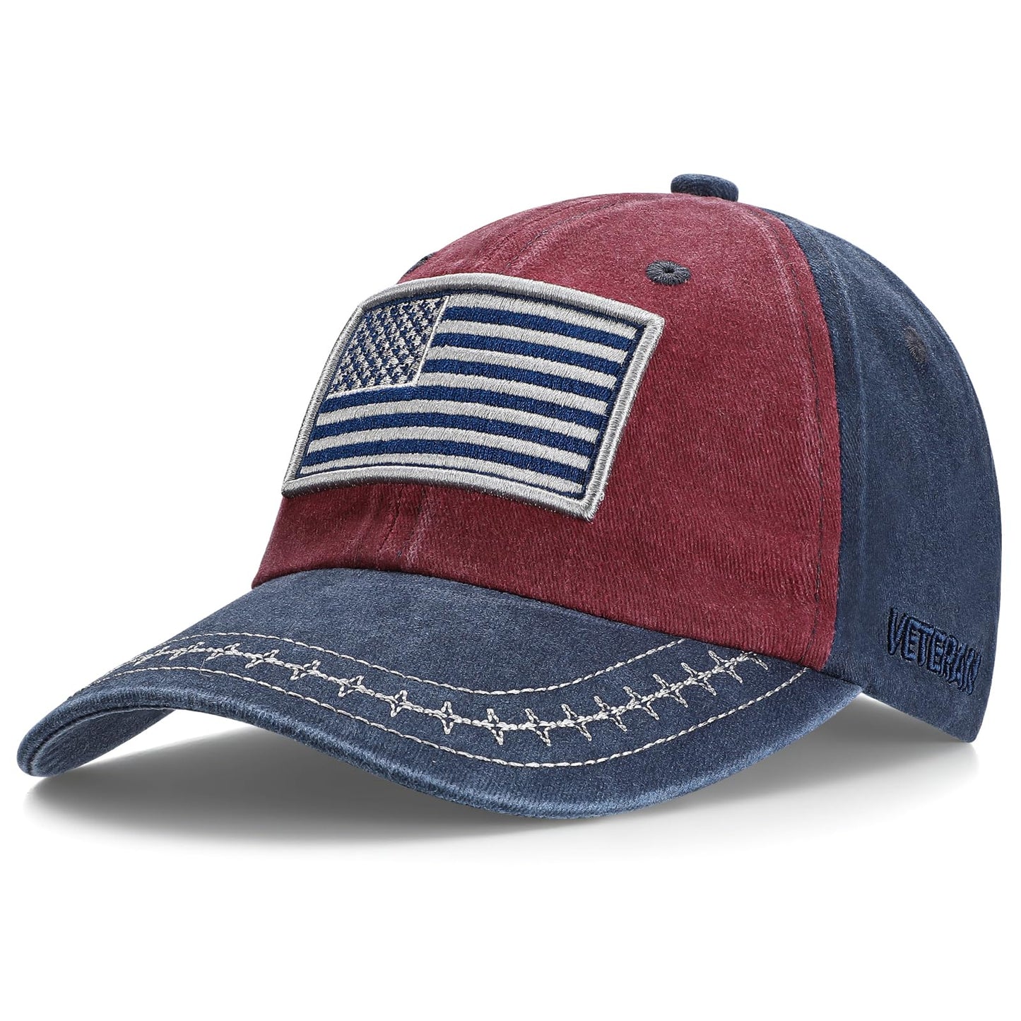 Biggun Trendy Embroidered Baseball Cap for Girls Women Men - Adjustable Soft Breathable Hats for Casual Wear