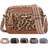 Tenot Quilted Crossbody Bags for Women Travel, Vegan Leather Crossbody Purses for Women Trendy Cross Body Bag