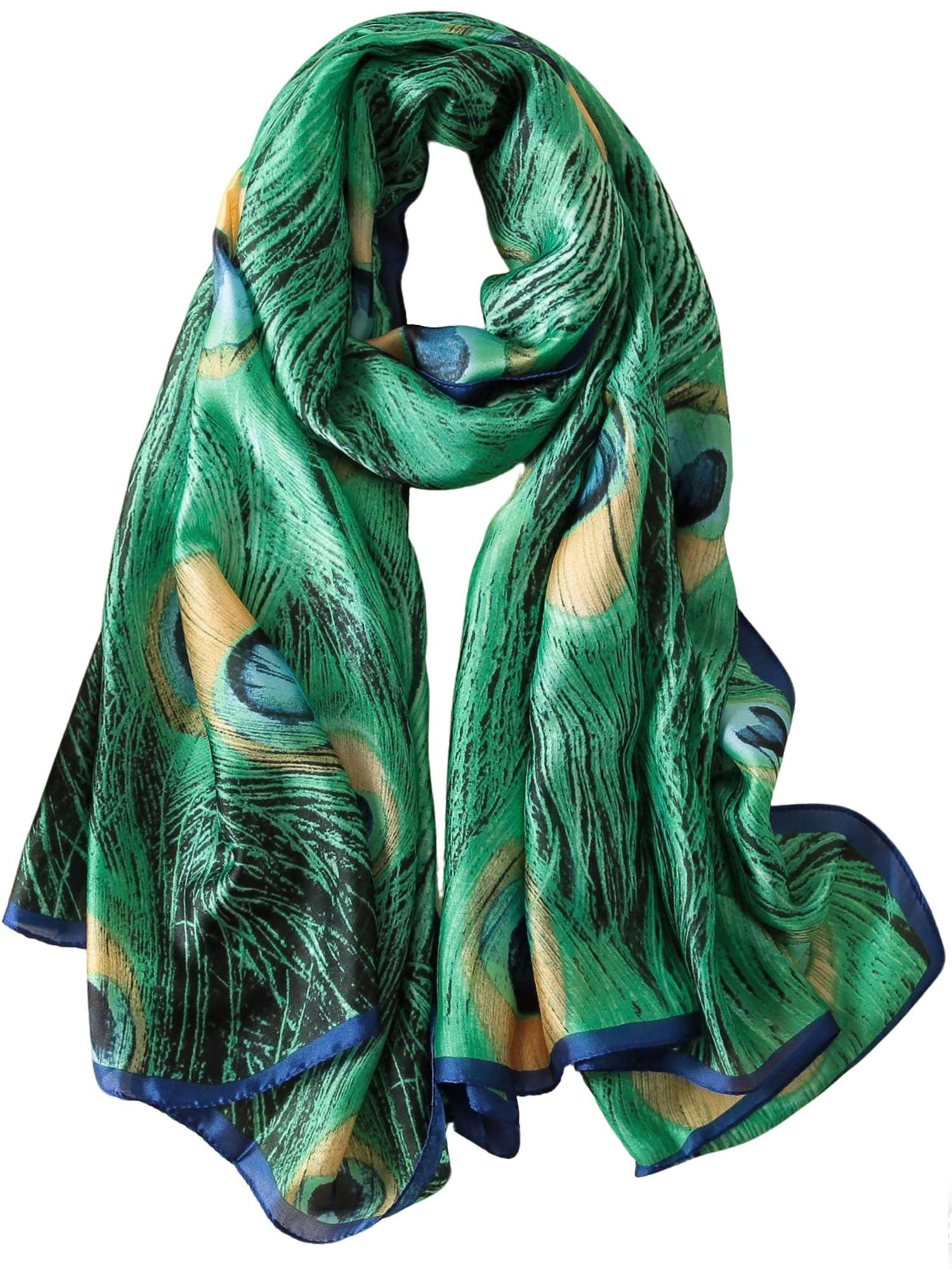 Large Shawl Scarf For Women Lightweight Wraps Silky Headscarf Long Sunscreen Scarfs