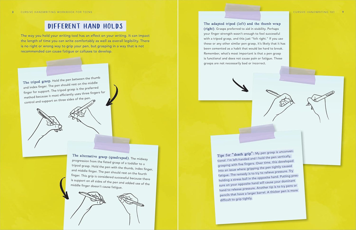 Cursive Handwriting Workbook for Teens: Exercises to Learn, Practice, and Improve