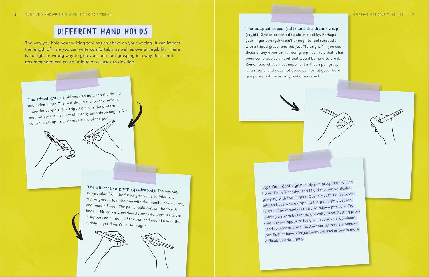 Cursive Handwriting Workbook for Teens: Exercises to Learn, Practice, and Improve
