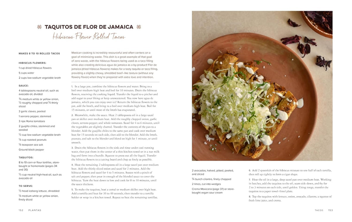 Plantas: Modern Vegan Recipes for Traditional Mexican Cooking