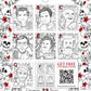 BLOODY ALPHABET: The Scariest Serial Killers Coloring Book. A True Crime Adult Gift - Full of Famous Murderers. For Adults Only.