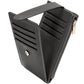 Chelmon Women's RFID Slim Card Holder Wallet: Thin Bifold with Multi-Card Case & Zipper Coin Pocket Purse (Deep Purple)