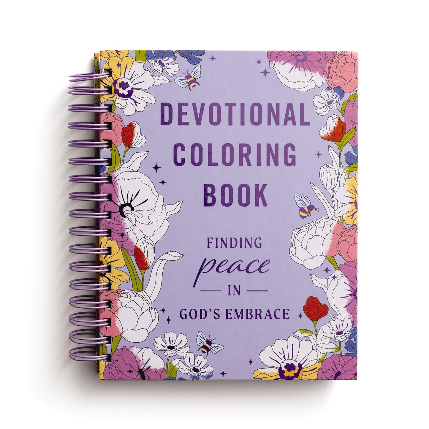 Finding Peace in God's Embrace: Devotional Adult Coloring Book (75 Daily Devotions and Coloring Pages to Quiet Your Soul) – The Perfect Gift for Christian Women (Faith Inspired Creativity)