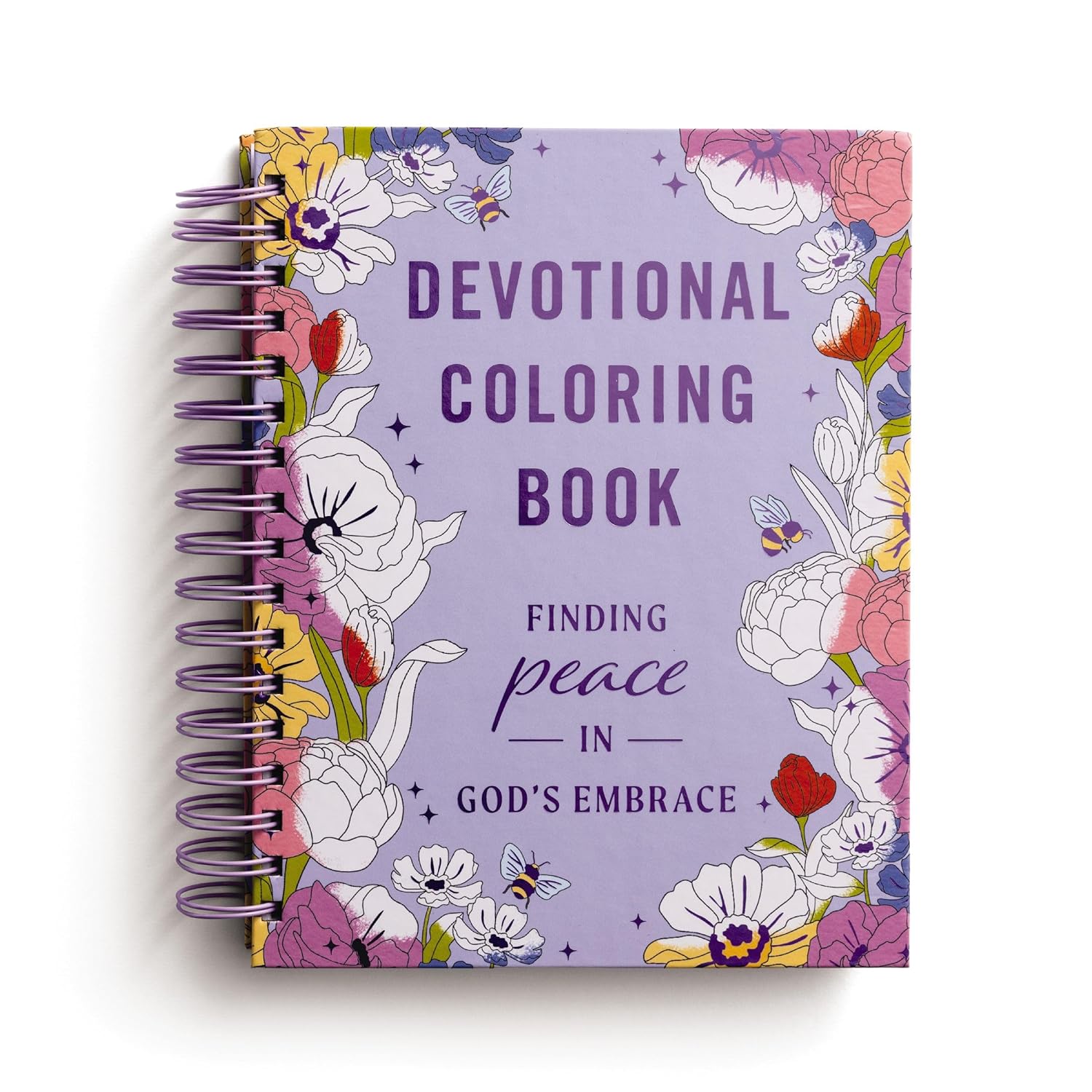 Finding Peace in God's Embrace: Devotional Adult Coloring Book (75 Daily Devotions and Coloring Pages to Quiet Your Soul) – The Perfect Gift for Christian Women (Faith Inspired Creativity)