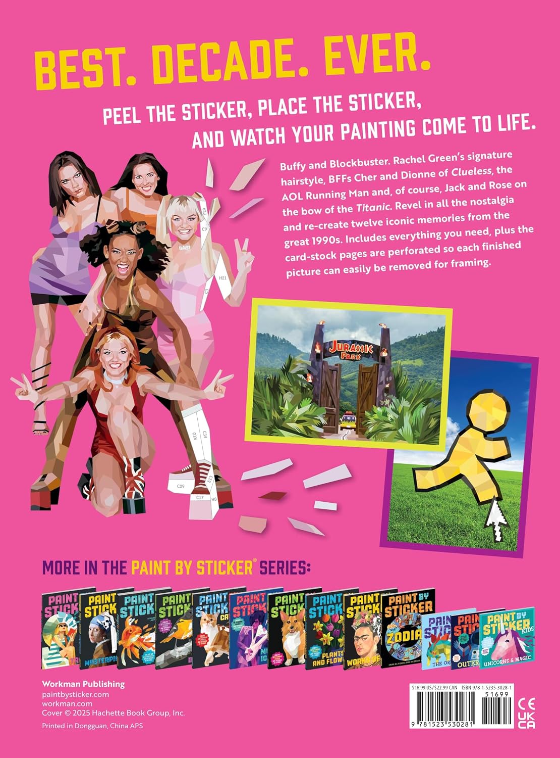 Paint by Sticker (Official): 90s: Re-create 12 Iconic Images One Sticker at a Time!