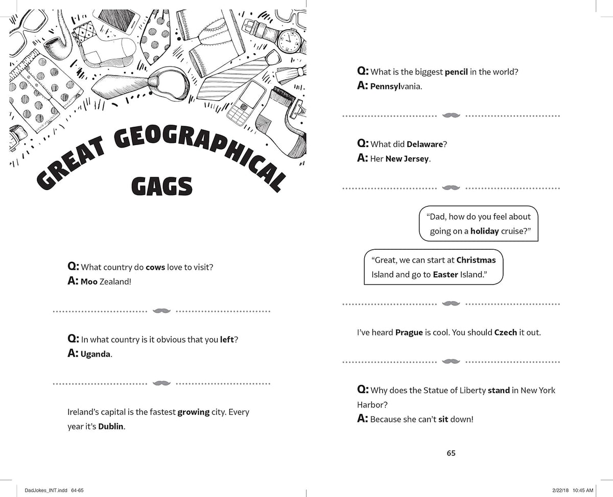 Dad Jokes: Over 600 of the Best (Worst) Jokes Around and Perfect Gift for All Ages!