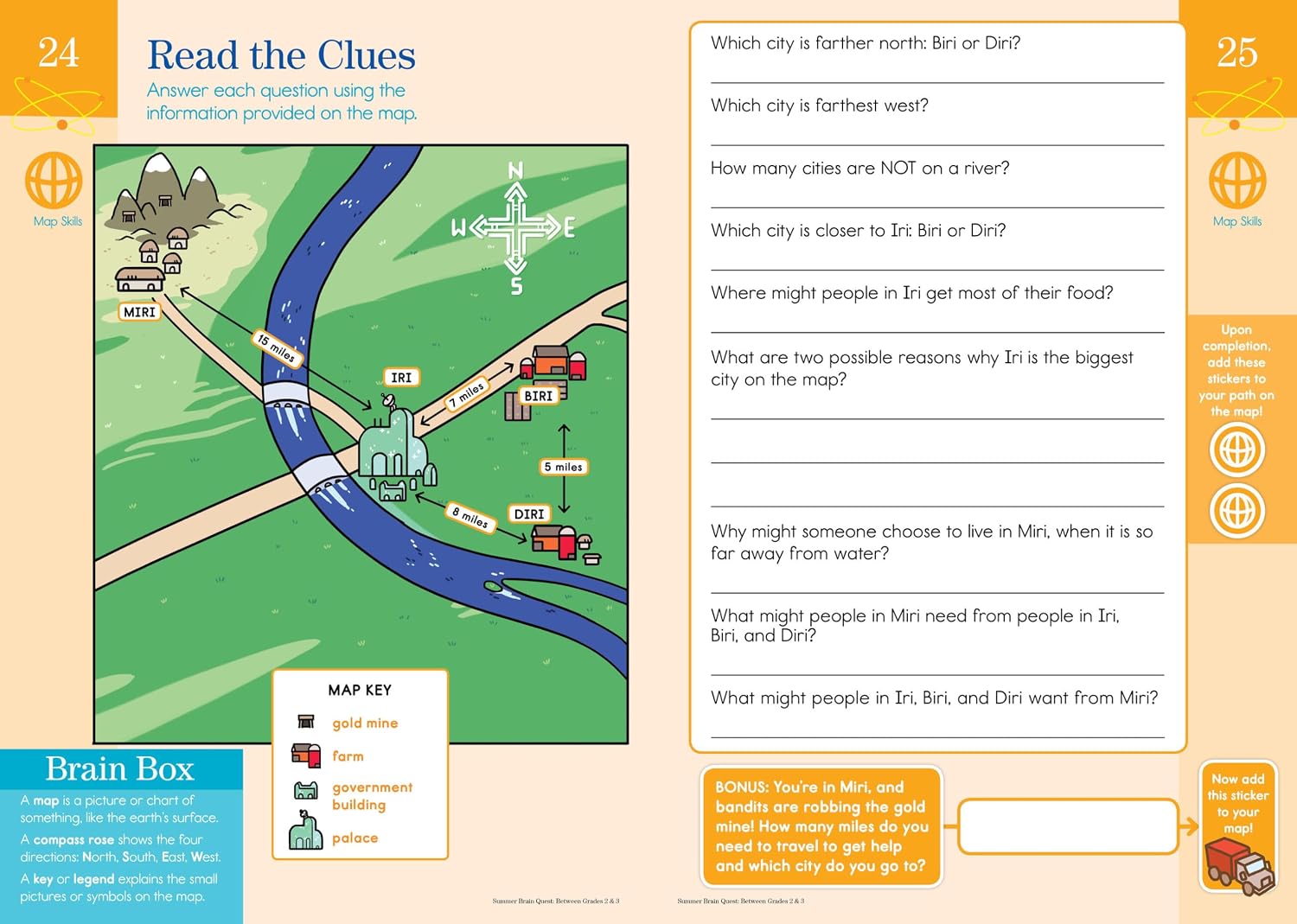 Summer Brain Quest: Between Grades 2 & 3