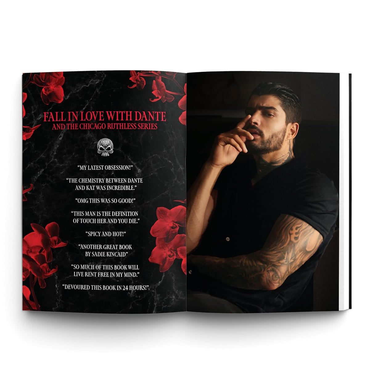 Dante: A Dark Mafia Romance Novel – Featuring Exclusive New Bonus Content (Chicago Ruthless, 1)