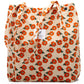 Corduroy Tote Bag Cute Tote Bags for Women Shoulder Bag with Inner Pocket for Work Beach Travel and Shopping Grocery