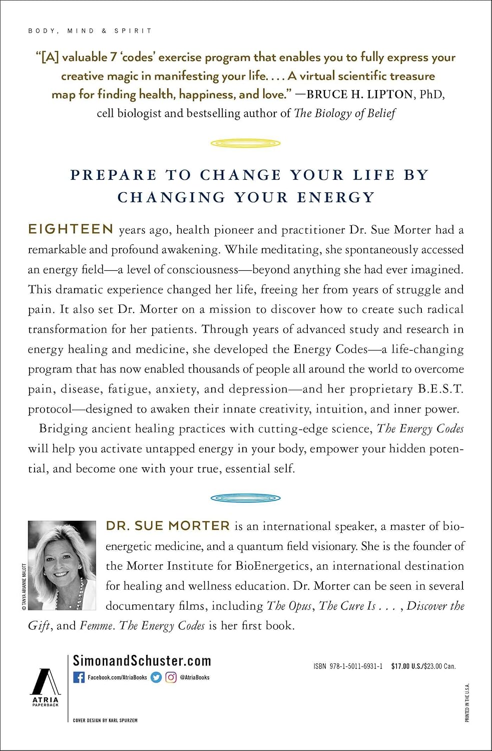 The Energy Codes: The 7-Step System to Awaken Your Spirit, Heal Your Body, and Live Your Best Life