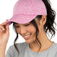 Funky Junque Ponytail Hat for Women - Baseball Cap with Adjustable Fit & High Pony Tail Criss Cross Back for Everyday Wear