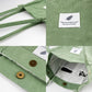 Corduroy Tote Bag Cute Tote Bags for Women Shoulder Bag with Inner Pocket for Work Beach Travel and Shopping Grocery