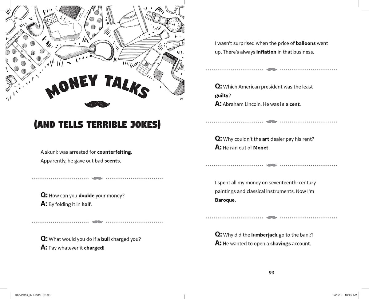 Dad Jokes: Over 600 of the Best (Worst) Jokes Around and Perfect Gift for All Ages!