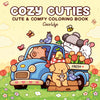 Cozy Cuties: Coloring Book for Adults and Kids (Cozy Spaces Coloring)