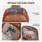BOSTANTEN Sling Bag Quilted Crossbody Bags for Women Cross Body Purse Leather Fanny Pack with Adjustable Guitar Strap
