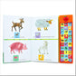 World of Eric Carle, Around the Farm 30-Button Animal Sound Book - Great for First Words - PI Kids