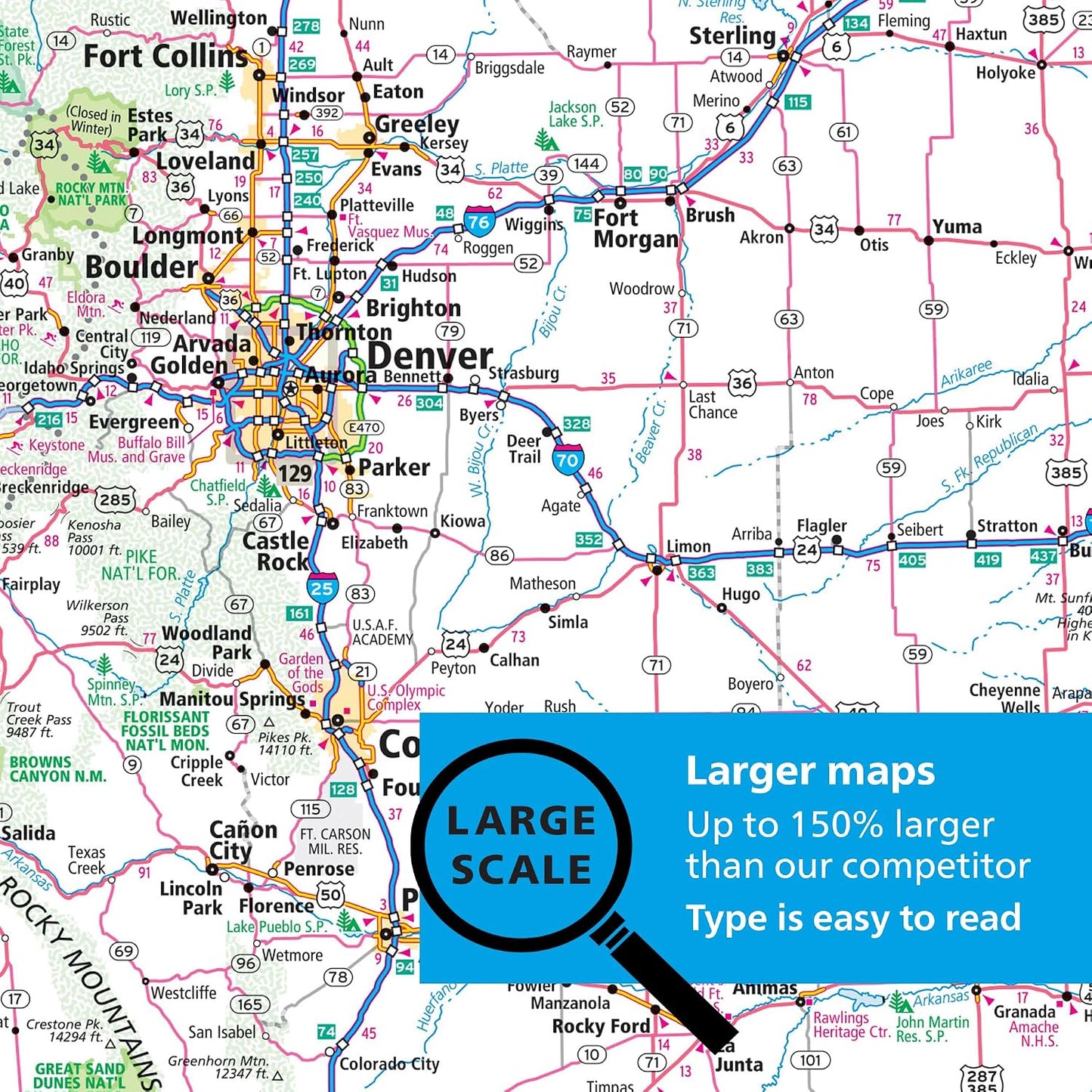 Rand McNally 2027 Easy to Read Midsize Road Atlas