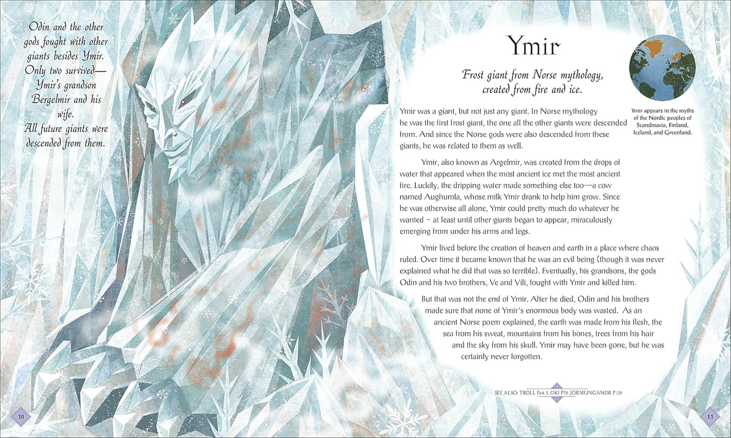 The Book of Mythical Beasts and Magical Creatures (Mysteries, Magic and Myth)