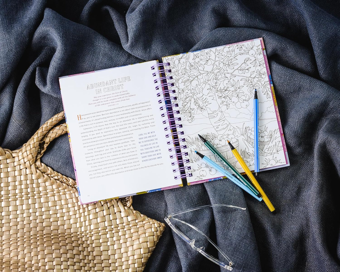 Finding Peace in God's Embrace: Devotional Adult Coloring Book (75 Daily Devotions and Coloring Pages to Quiet Your Soul) – The Perfect Gift for Christian Women (Faith Inspired Creativity)