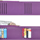 Chelmon Women's RFID Slim Card Holder Wallet: Thin Bifold with Multi-Card Case & Zipper Coin Pocket Purse (Deep Purple)