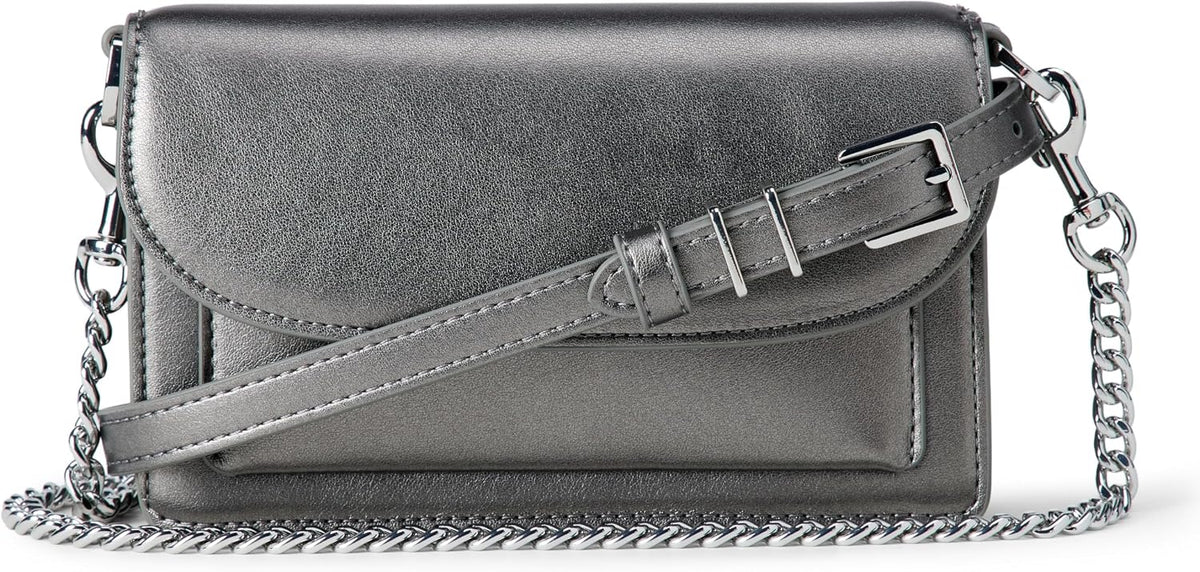 Amazon Essentials AE - Accessories Women's Convertible Crossbody Clutch Bag with Interchangeable Straps