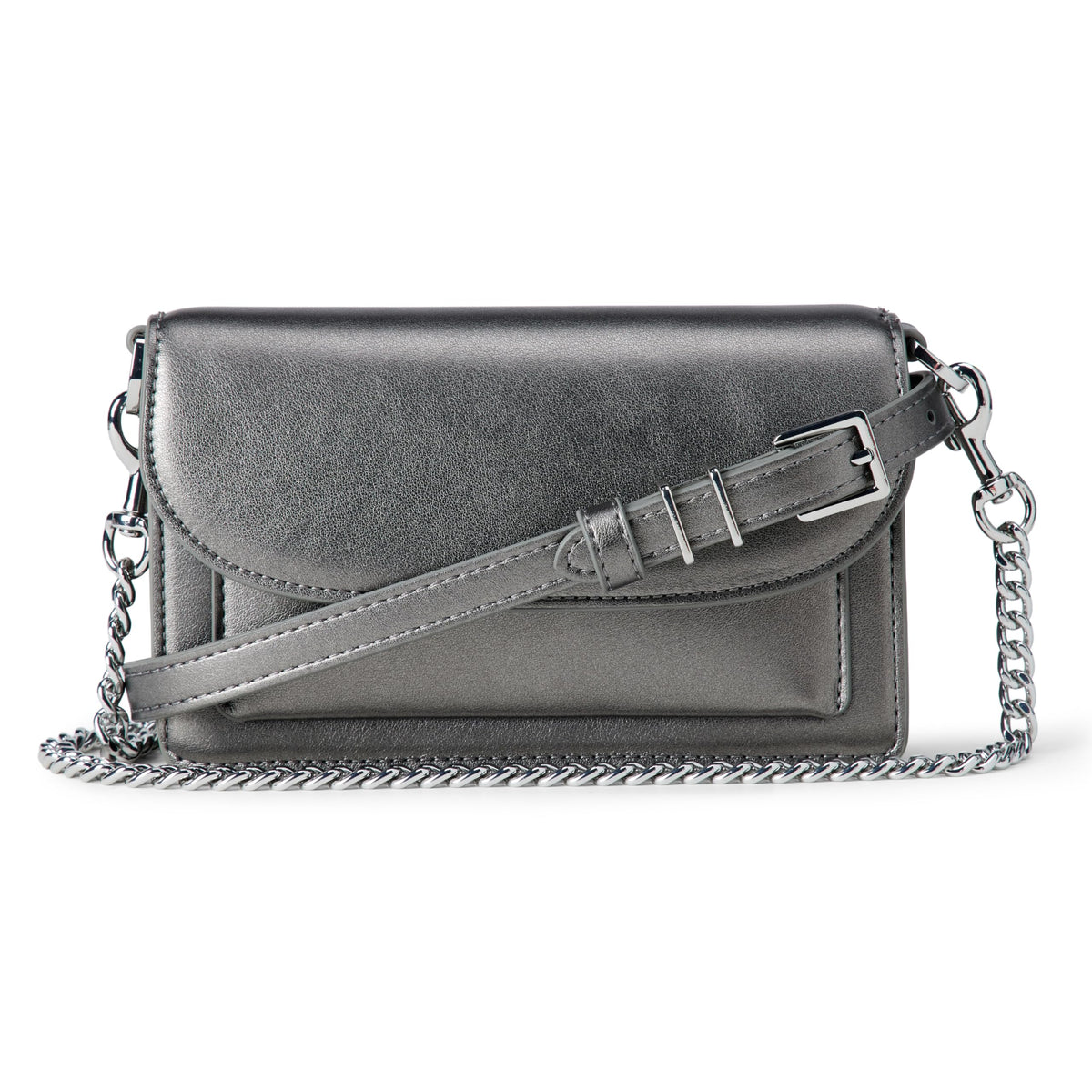 Amazon Essentials AE - Accessories Women's Convertible Crossbody Clutch Bag with Interchangeable Straps