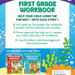 The Summer Before First Grade Workbook School Bridging Kindergarten to First Grade Ages 6 - 7: 75+ Activities, Phonics, Spelling, Reading, Language ... Measurement and Time (Gold Stars Series)