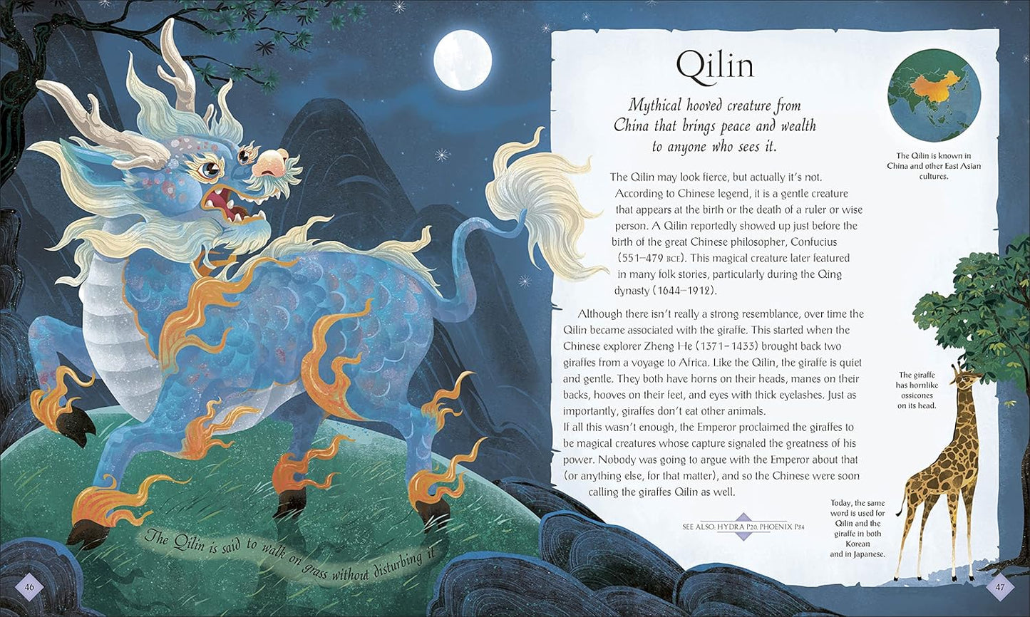 The Book of Mythical Beasts and Magical Creatures (Mysteries, Magic and Myth)
