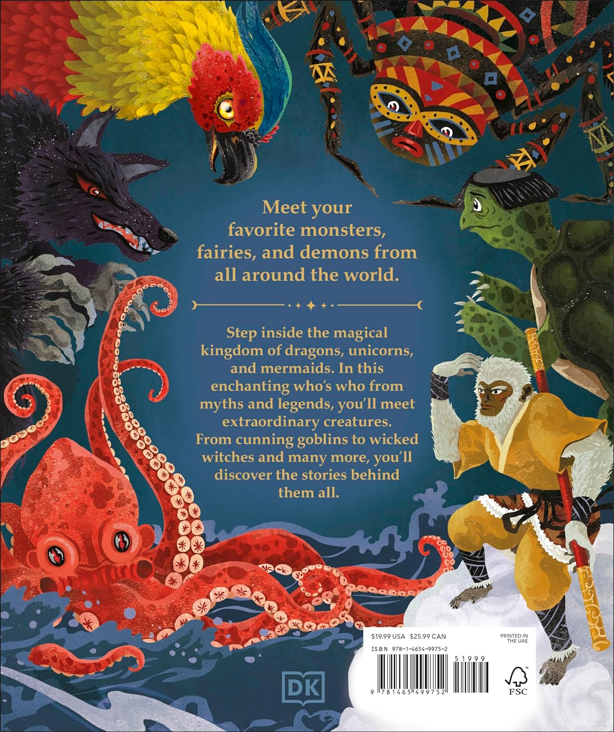 The Book of Mythical Beasts and Magical Creatures (Mysteries, Magic and Myth)