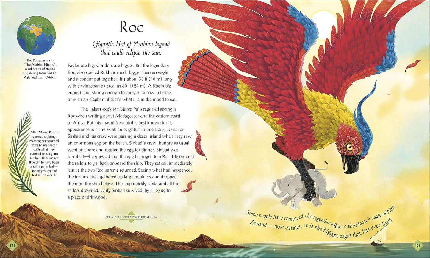 The Book of Mythical Beasts and Magical Creatures (Mysteries, Magic and Myth)